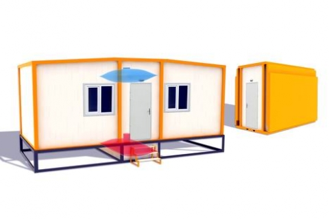 Vekon'dan altyapısı hazır katlanabilir yaşam üniteleri!