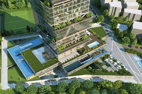 İstanblum Evleri Zincirlikuyu'da metrekaresi 5 bin 500 dolara!