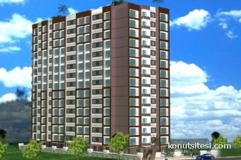  Almira Gold Evleri'nde stüdyo daireler 123 bin 900 TL!