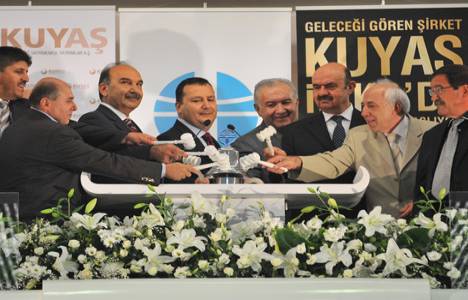  KUYAŞ hisseleri İMKB'de işlem görmeye başladı!