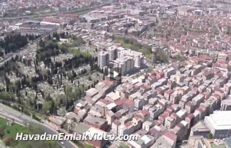 Beyaz Rezidans Eyüp nerede? Havadan videosu!