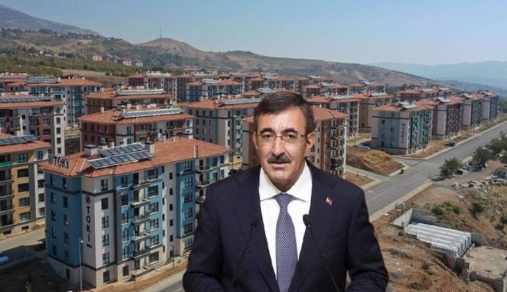 Cumhurbaşkanı Yardımcısı Yılmaz'dan deprem konutu açıklaması: 54 bin 200 bağımsız bölüm daha teslim ediliyor!
