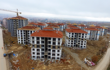 TOKİ Kırşehir 3. Etap'ın inşaatı son sürat!