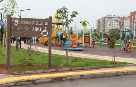 Eskişehir Odunpazarı'nda Engelsiz Park hizmete açıldı!