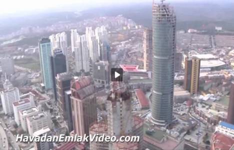 Spine Tower Evleri'nin havadan son görüntüleri!