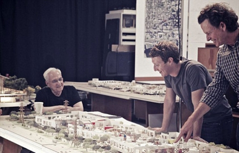 Frank Gehry, Facebook un ana merkezini Menlo Park ta inşa edecek!