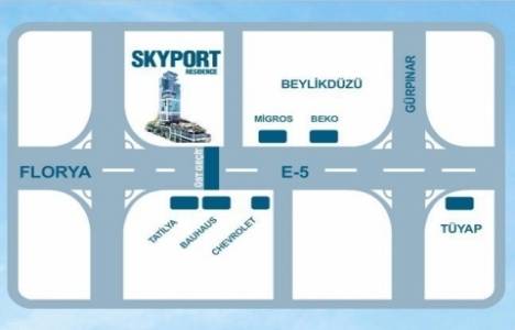  Gül Yapı Skyport’ta 1 milyon 250 bin TL’ye 123 metrekare mağaza!