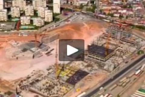 Brandium Ataşehir'in havadan çekilmiş video görüntüsü!