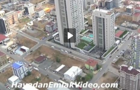  Canan Residence Ataşehir'in havadan videosu!