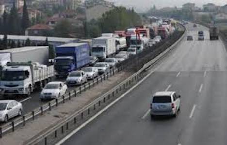 TEM otoyolunda yol bakım çalışması başladı! 