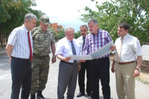 Ramazan Soydan Kahta otogarı çalışmalarını inceledi!