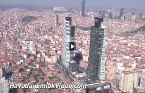 mecidiyeköy havadan video