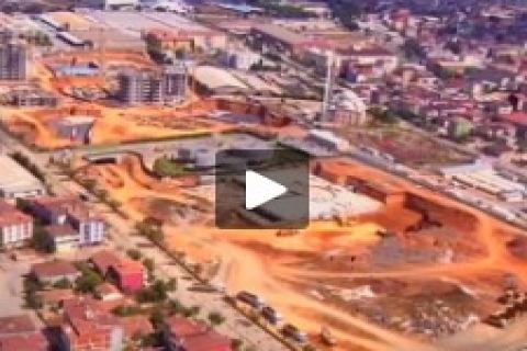 Rings İstanbul'un havadan görüntüsü!