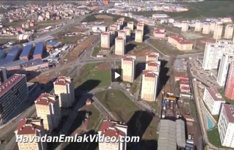 Toki Tuzla Aydınlı Konutları'nın havadan görüntüleri! 