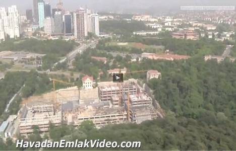 Uniq İstanbul AVM Maslak'ın havadan en yeni görüntüleri!