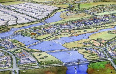 Moskova nın Ormanın İçindeki Şehir projesi tasarlandı!