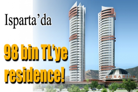 Rosa Residence'da 98 bin TL'ye!