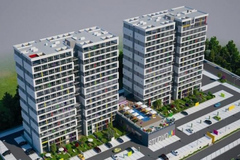  Stüdyo 24 projesinde yeni blok satışta! 7 bin 400 TL peşinatla!