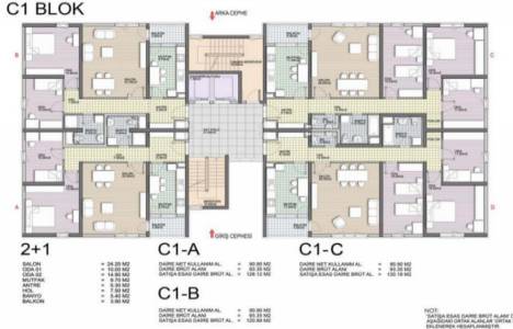 TOKİ Kayaşehir 19. Bölge kat planları!