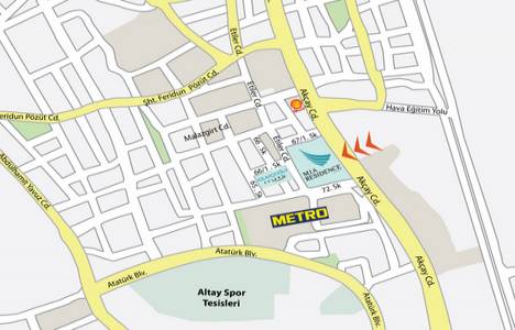 Mia Residences ta 650 bin liraya 4 oda 1 salon!