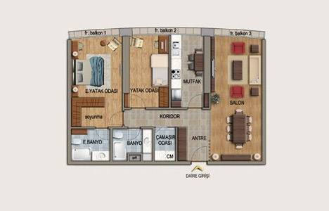 Brandium kat planı!