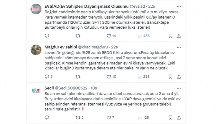 Kadıköy de kiralar 3 yılda yüzde 627 arttı, ortalama kira 21 bin TL yi aştı! Oturulacak ev bulunamıyor!