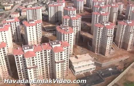  Tuzla Emlak Konutları'nın havadan son hali!