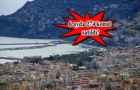 Ruslar konutta Alanya'dan vazgeçmedi!