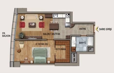  Brandium Ataşehir daire planları!