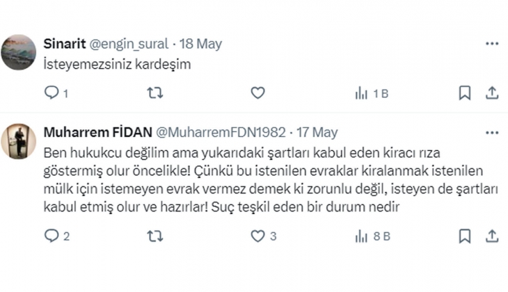 Eski ev sahibinin iletişim bilgisini istemek suç mu? Ev sahiplerine uyarı!