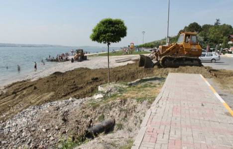 Beylikdüzü Gürpınar sahiline yeni plaj yapılıyor!