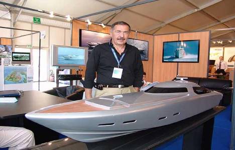 Ekber Onuk, inşa ettikleri son teknoloji askeri gemiyi tanıttı!