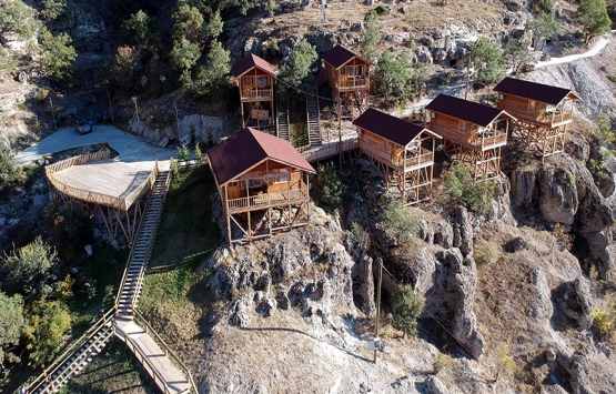 Tarihi Bolu Solaklar Kaya Evleri yenileniyor!