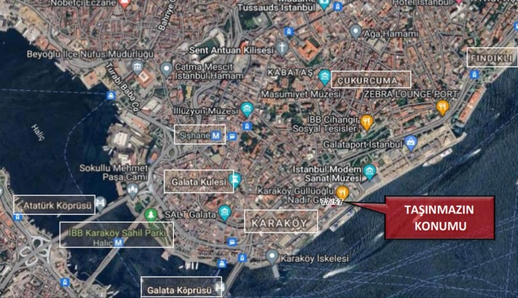 Karaköy’deki Tahir Han, TSKB GYO nun oldu!