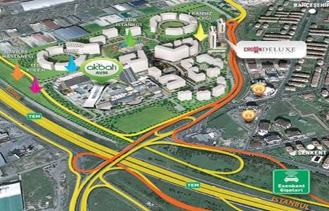 Bahçeşehir Crown Deluxe ulaşım!