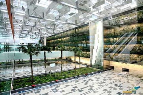 Singapur Changi Havalimanı yolcularını kelebek bahçesi ile karşılıyor!