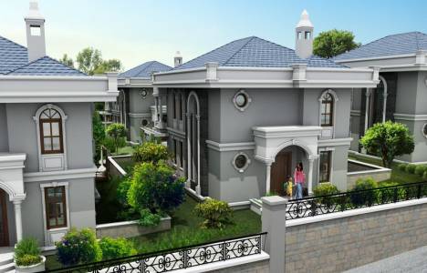 Şehristan Konakları 'nda 400 bin liraya 6+2 tripleks villa!