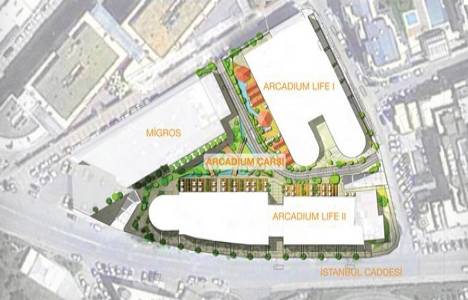  Arcadium Life’da 262 metrekare dükkanlar 1 milyon 650 bin dolar!