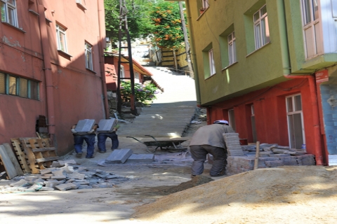  Tokatköy'de Anında Hizmet Projesi kapsamında yollar genişliyor!