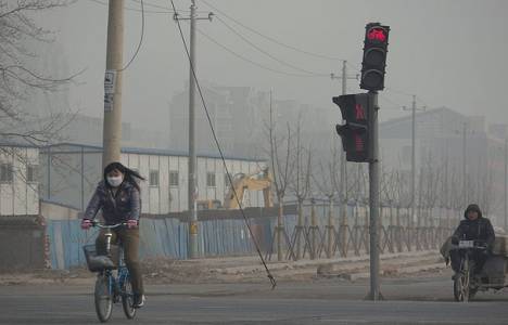  Çin'de hava kirliliği son yılların en yüksek seviyesine ulaştı! 