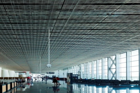  Bodrum Milas Havalimanı'nın Aspen tavan sistemini Tabanlıoğlu Mimarlık tasarladı!