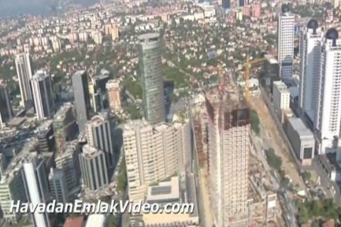  Levent konut projelerinin havadan görüntüleri!