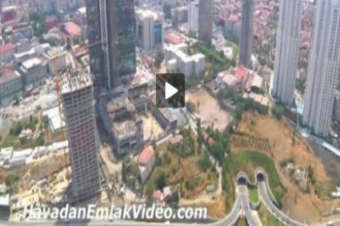  Sinpaş Bomonti Time arsasının havadan görüntüleri!