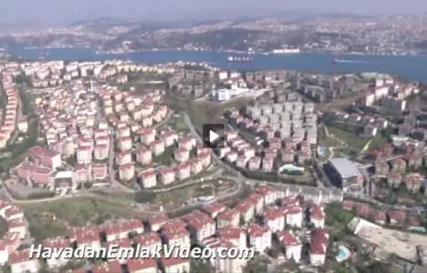 Ulus'ta yer alan konut projeleri havadan görüntülendi!