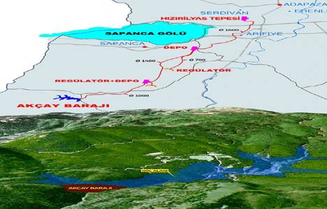 Sakarya Akçay Barajı nereye yapılacak