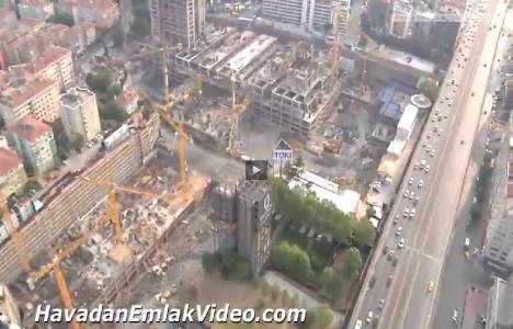 Quasar İstanbul Rezidans'ın havadan en yeni görüntüleri!