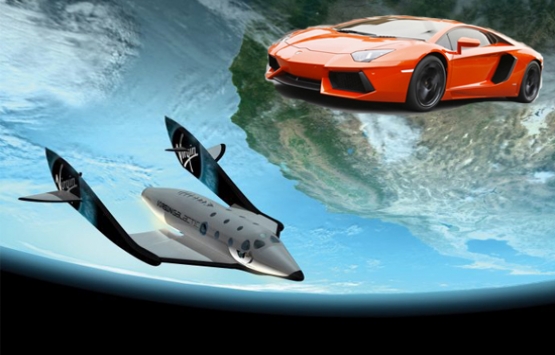 Bu evi alana Lamborghini ile uzay seyahati hediye!