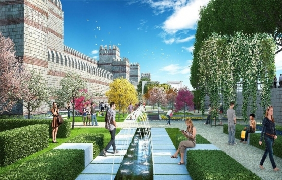 Fatih Kara Surları Millet Bahçesi'nin ilk etabı tamamlandı!