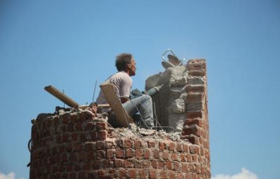 Erzurum 15 metrelik minare yıkılıyor!