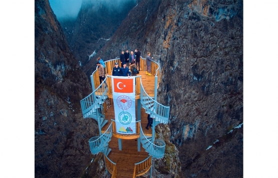 Valla Kanyonu na inşa edilen Muratbaşı Seyir Terası açıldı!